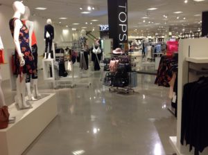 Clothing Store with Epoxy Flooring in Newark, New Jersey
